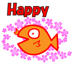 funny bream (English) sticker #10155508