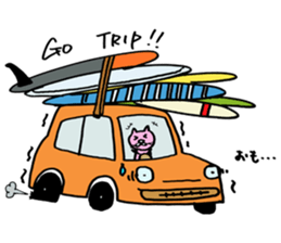 surfcat sticker #10155750