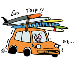 surfcat sticker #10155750
