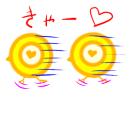 Greedy chick sticker #10155859