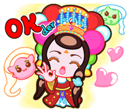 The Lucky & Classical Girls From Sitara sticker #10156296