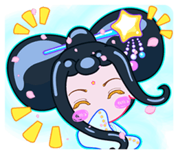 The Lucky & Classical Girls From Sitara sticker #10156300