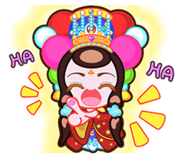 The Lucky & Classical Girls From Sitara sticker #10156301