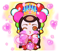 The Lucky & Classical Girls From Sitara sticker #10156302