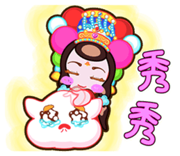 The Lucky & Classical Girls From Sitara sticker #10156317