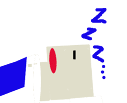 Is pretty; faintly robot "hono Robo" sticker #10156581