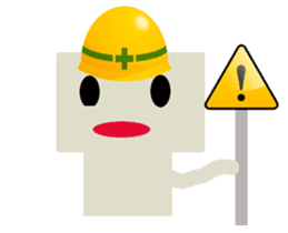 Is pretty; faintly robot "hono Robo" sticker #10156592