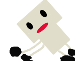 Is pretty; faintly robot "hono Robo" sticker #10156603