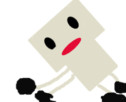 Is pretty; faintly robot "hono Robo" sticker #10156603