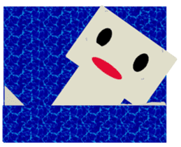 Is pretty; faintly robot "hono Robo" sticker #10156605