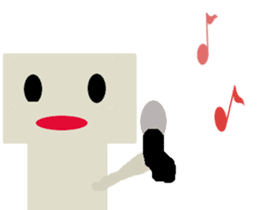 Is pretty; faintly robot "hono Robo" sticker #10156608