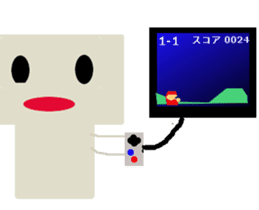 Is pretty; faintly robot "hono Robo" sticker #10156609