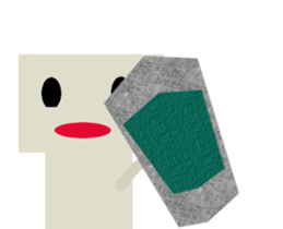 Is pretty; faintly robot "hono Robo" sticker #10156612