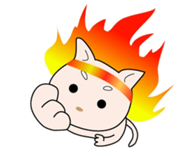 Invective dog and cat duo sticker #10156570