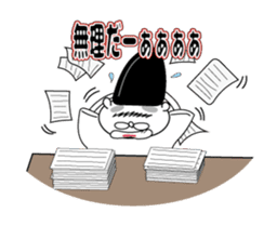 Animals work of the Heian period sticker #10156679