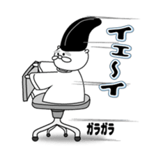 Animals work of the Heian period sticker #10156684