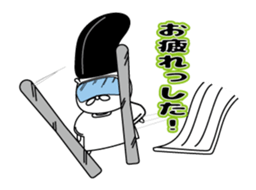 Animals work of the Heian period sticker #10156690