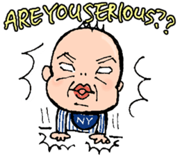 New York Baby sticker #10156833