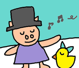 cute ordinary conversation sticker70 sticker #10157042