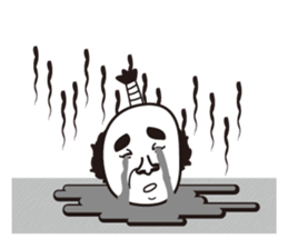 Playful Feudal lord sticker #10157171