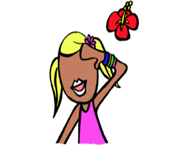 Japanese GANGURO GAL sticker #10157176