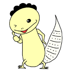 The lizard which speaks language of cats