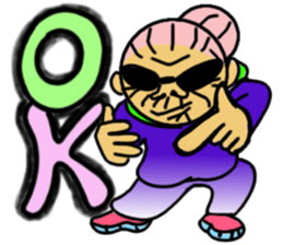 Pink Grand Mother Angel sticker #10157816