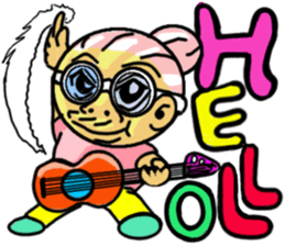 Pink Grand Mother Angel sticker #10157821