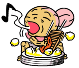 Pink Grand Mother Angel sticker #10157848