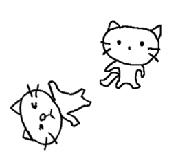 White Cat  (World) sticker #10157867