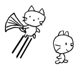 White Cat  (World) sticker #10157868