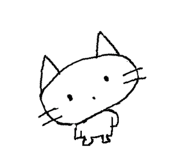 White Cat  (World) sticker #10157888