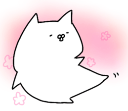 White Cat is a loser sticker #10158061