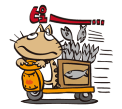 100% Nora neko 2 sticker #10158336