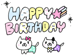 We are cats of the good friend3 sticker #10158933