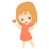 Young couple: John and Lucy in love sticker #10159002