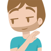 Young couple: John and Lucy in love sticker #10159007