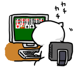 Fat cat's every day 2 sticker #10159074