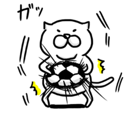 Fat cat's every day 2 sticker #10159091