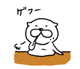 Fat cat's every day 2 sticker #10159093