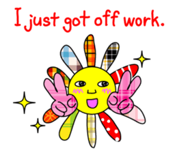 Colorful san sticker #10160238