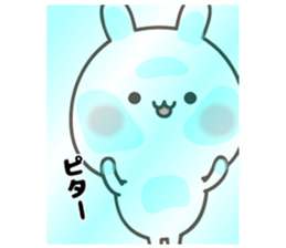 Lovely white rabbit chan sticker #10160278