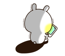 Lovely white rabbit chan sticker #10160291