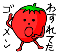 Strawberry ichigo of the sluggard sticker #10160458