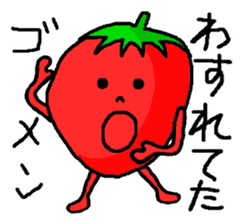Strawberry ichigo of the sluggard sticker #10160458