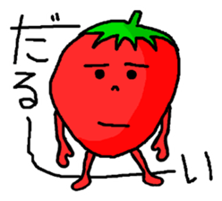 Strawberry ichigo of the sluggard sticker #10160459