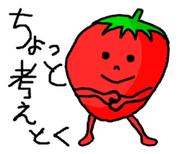 Strawberry ichigo of the sluggard sticker #10160462