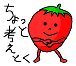 Strawberry ichigo of the sluggard sticker #10160462
