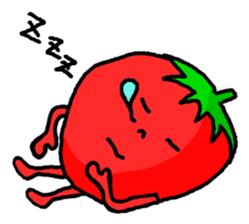 Strawberry ichigo of the sluggard sticker #10160470