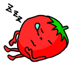 Strawberry ichigo of the sluggard sticker #10160470
